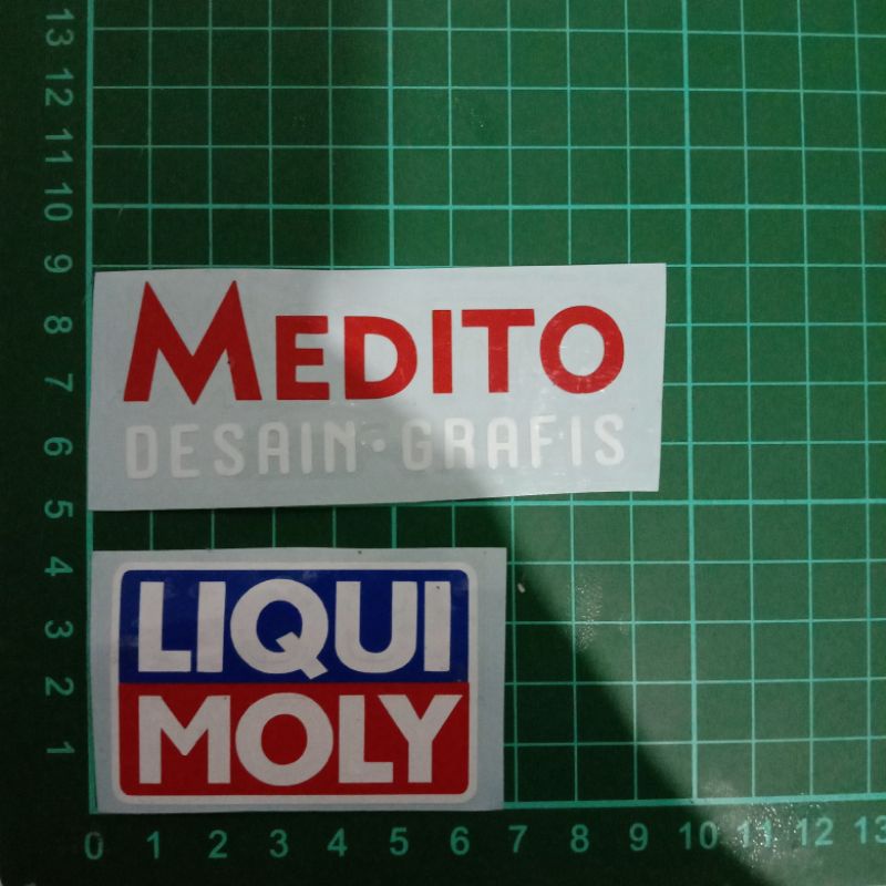 Sticker Cutting Liqui Moly