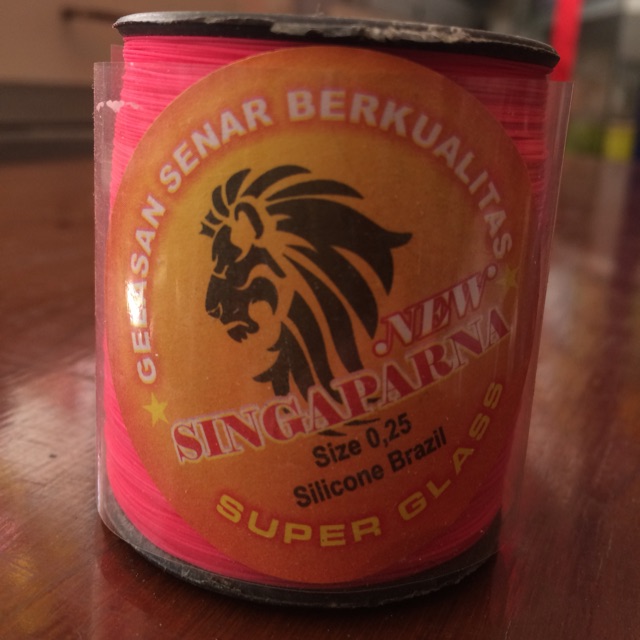 Senar Gelas Layang layang Singaparna Besar.