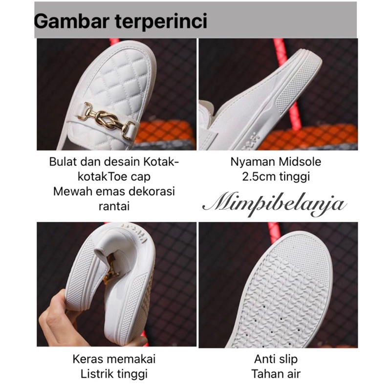 SEPATU SANDAL BAPAO JELLY WANITA DEWASA CLASIC 8012