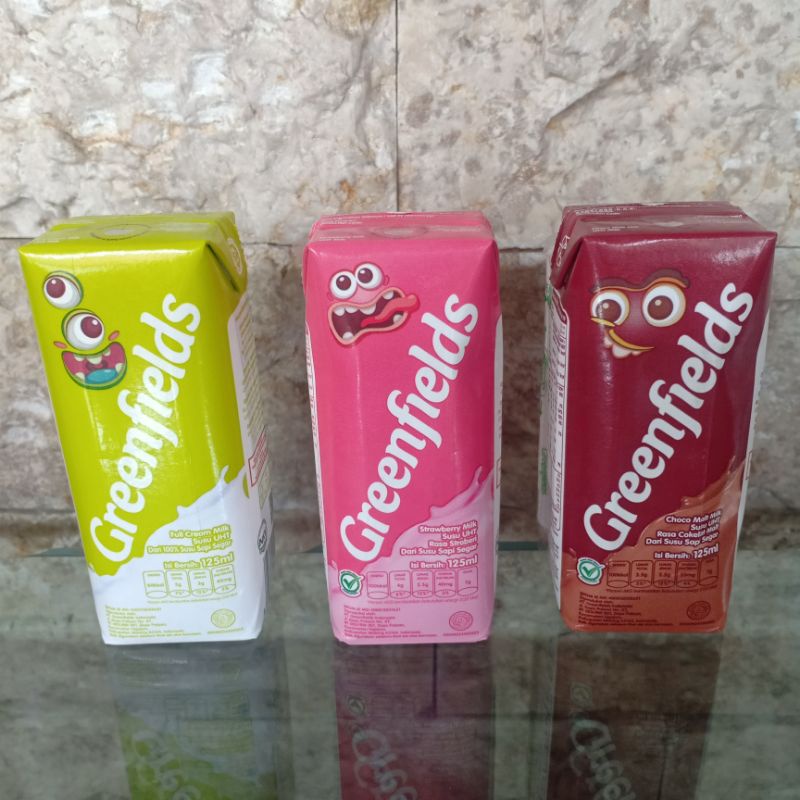 

Susu Greenfields Milk UHT 125 ml
