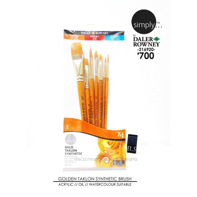

Daler Rowney Simply Brush Set 700