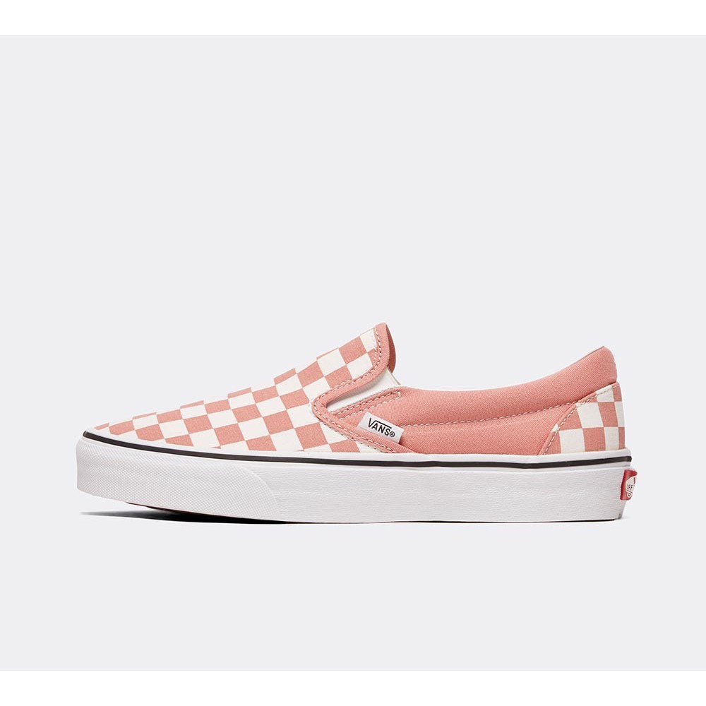 vans rose dawn checkerboard