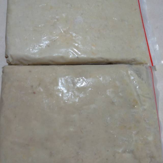 

Daging durian medan kupas