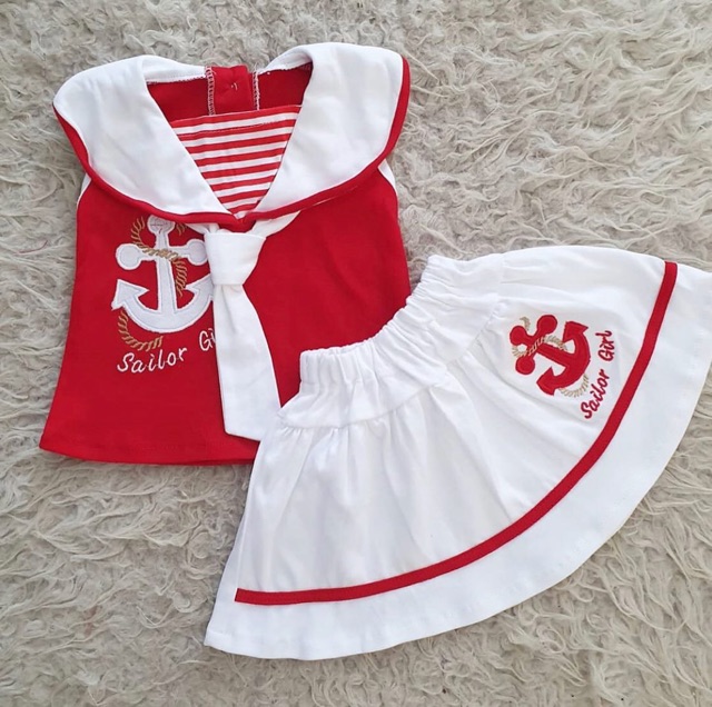 Baju Bayi Sailor Set