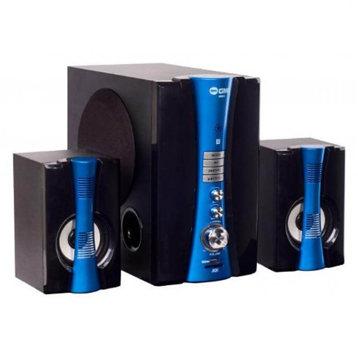 SPEAKER GMC 2.1 888G / 888 G MULTIMEDIA BLUETOOTH USB - GARANSI RESMI