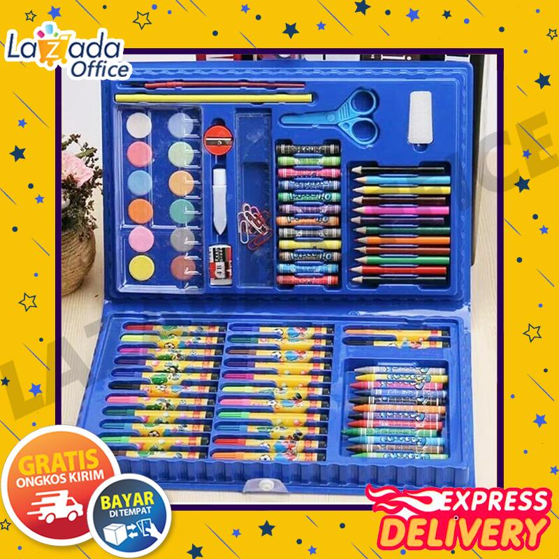 

SET CRAYON KOPER 86 pcs Krayon Isi 86pcs Alat Menggambar Pensil Warna Motif PS