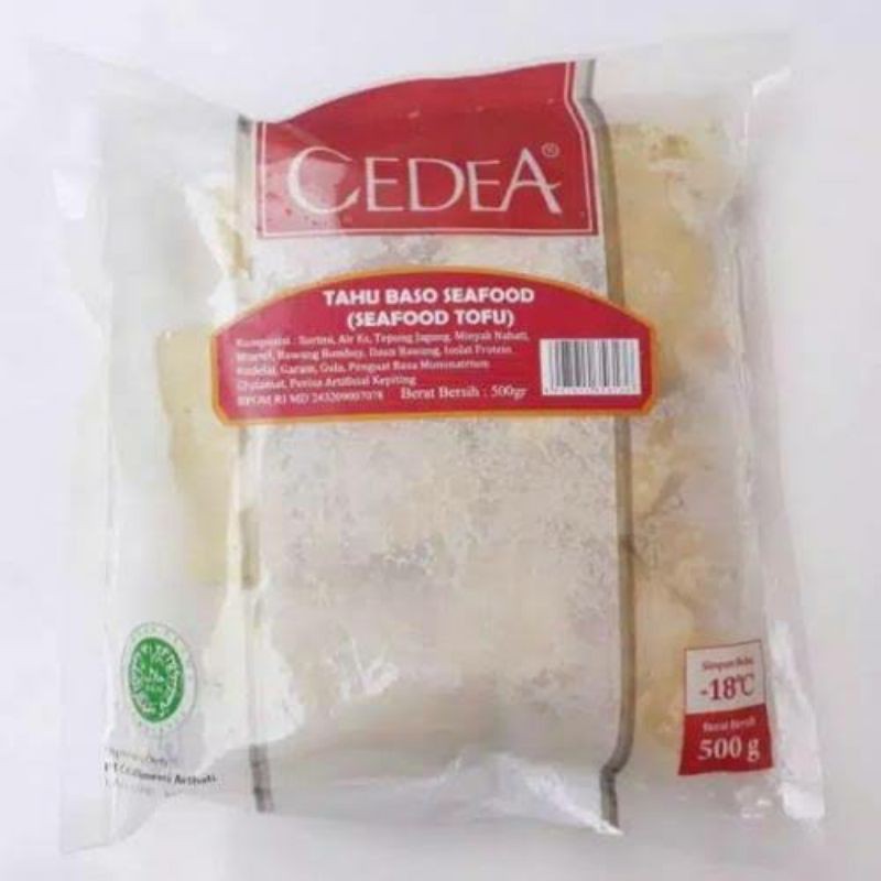 Cedea Tahu Baso Seafood, Cedea Seafood Tofu 500 gr