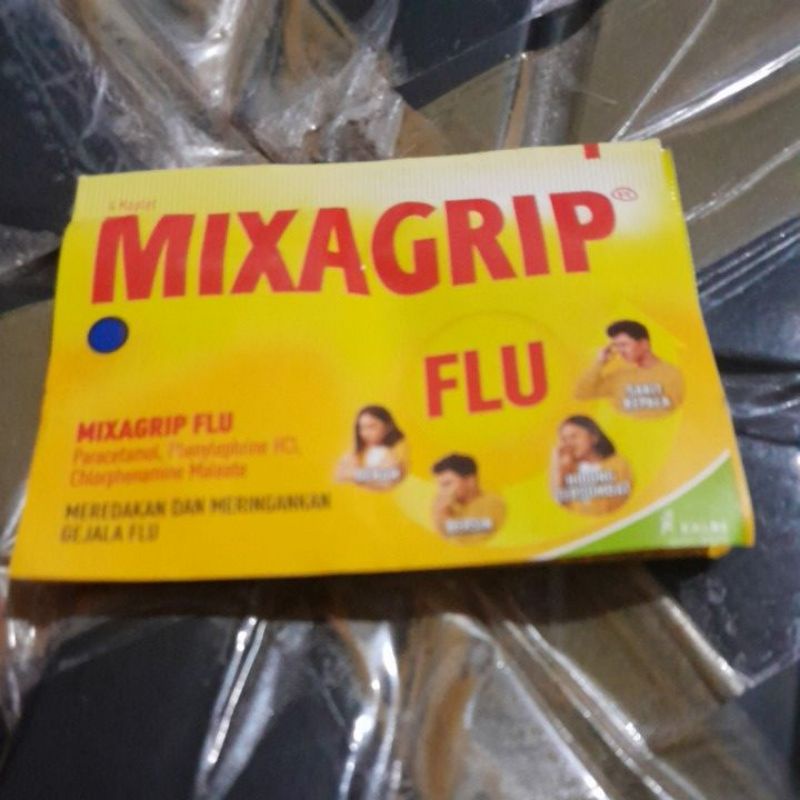 mixagrip flu 1 lembar isi 4 kapket