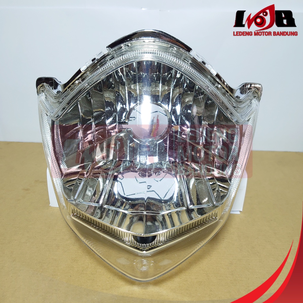 Reflektor Vixion Headlamp Kaca Lampu Depan 2010 2011Lokal