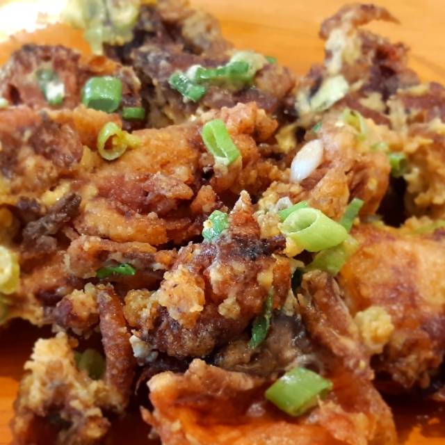 Kepiting Soka Telur Asin