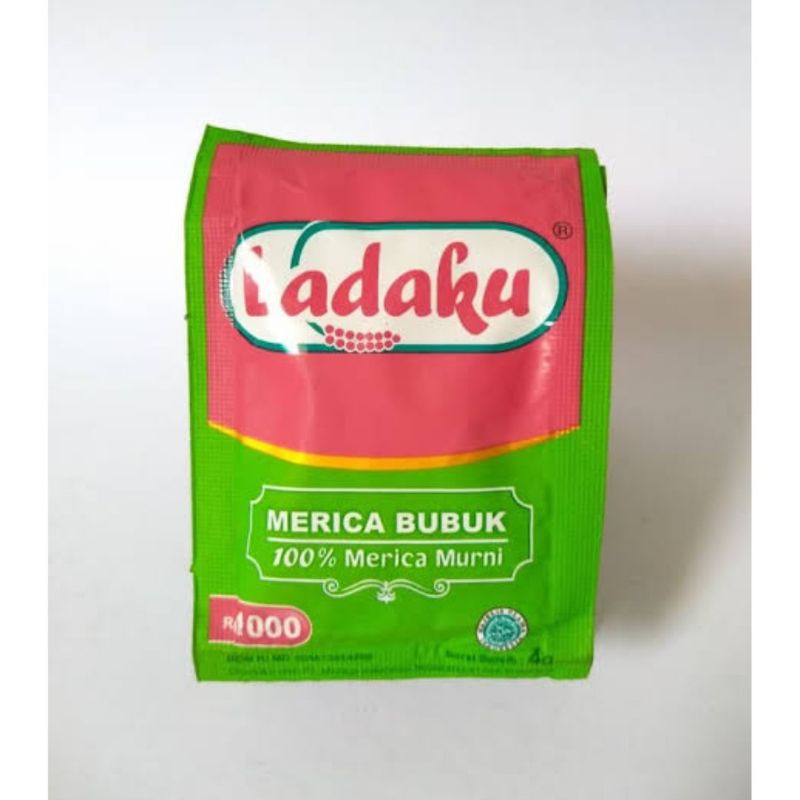 

Ladaku Merica Bubuk 3g 4g | Termurah Lada Merica | Promo Ladaku | Lada Merica Putih Bubuk