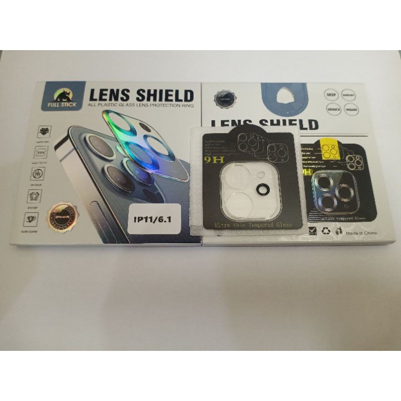 IP 11/6.1 Camera lens clear tempered glass