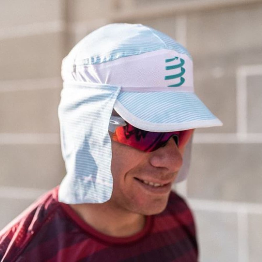 COMPRESSPORT ICE CAP SUN SHADE topi gurun dingin kantong es