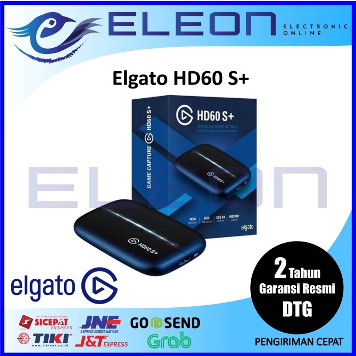 Elgato HD60 S+ HD60S+ HD60S plus Game Capture Garansi Resmi 2 tahun ORIGINAL Original original