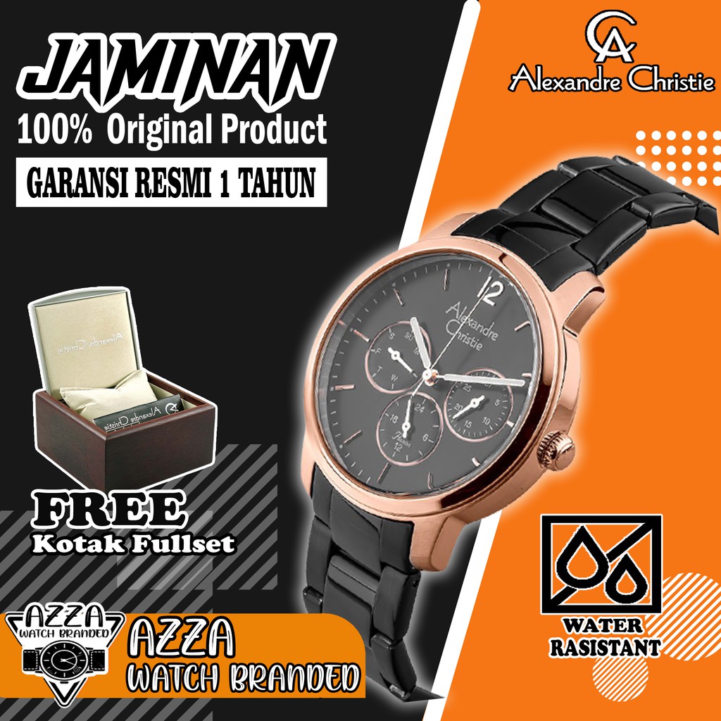 Alexander Christie Wanita Jam Tangan Alexandre Alexander Christie Wanita Original Branded AC 2875