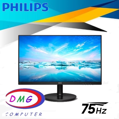 Monitor LED Philips 241V8 24&quot; IPS 1080p 75Hz 4ms VGA HDMI Led