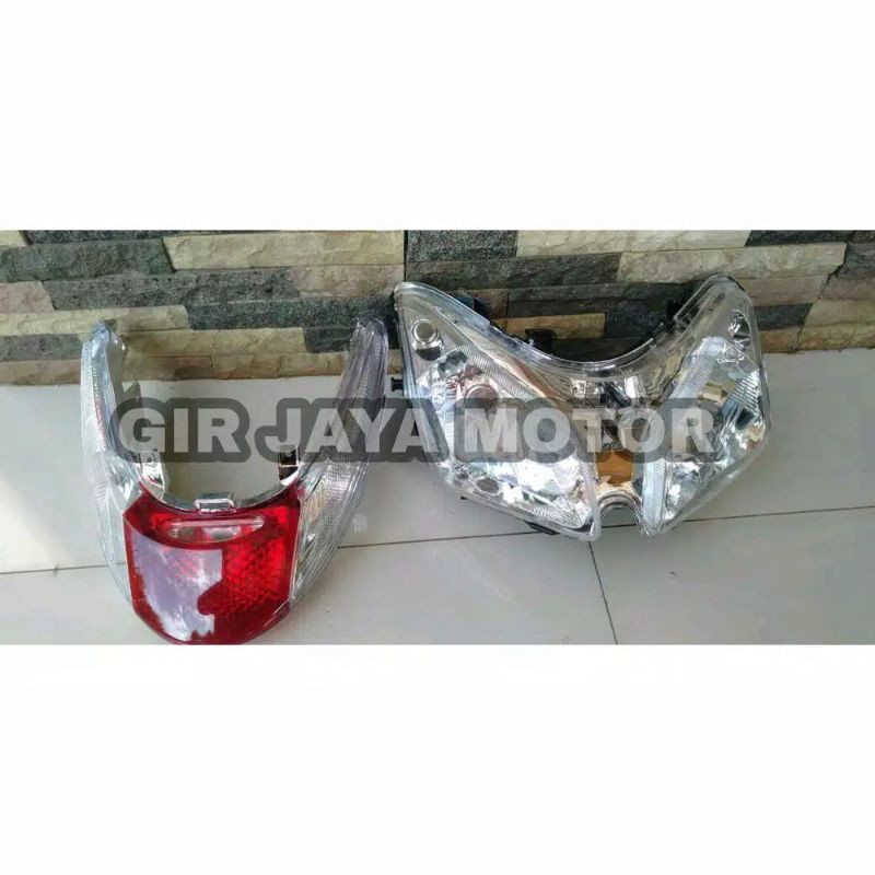 reflektor lampu depan belakang vario 110 karbu
