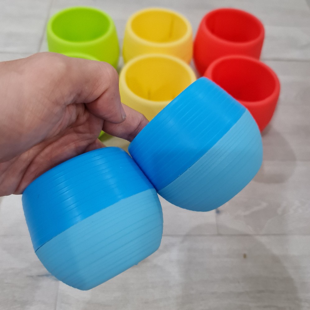 Pot Bulat Mini Vas Bunga Melamin Plastik Pot Bunga Kecil Minimalis Simple Praktis