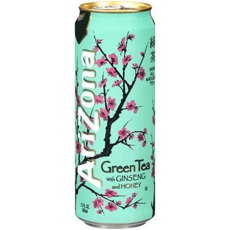 

B0621D Arizona Green Tea With Ginseng And Honey 680 Gr 054