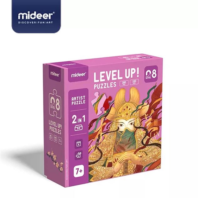 Mideer Level Up Puzzle Level 8 - Mainan Edukasi Anak