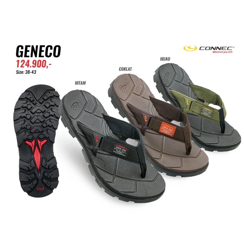 SANDAL CONNEC PRIA TERBARU NEW SERIES