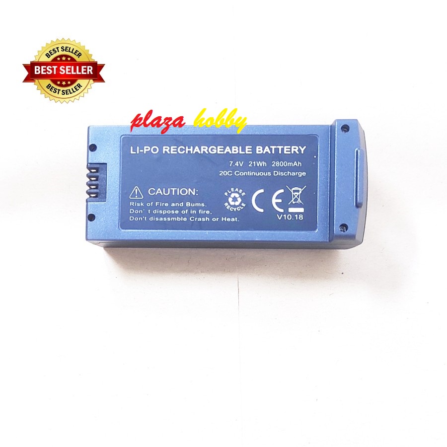 baterai drone JJRC X21 7.4V 2800mAH