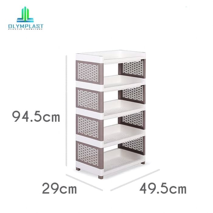  Olymplast  RSOB 05 Rak  Susun 5 Plastik  Dapur Piring  