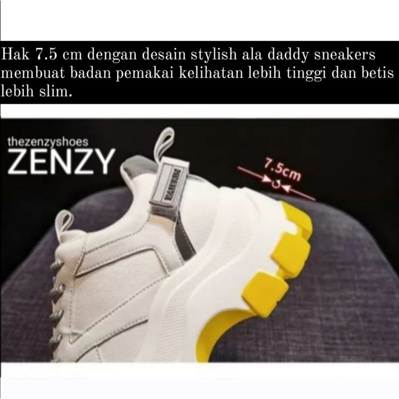 Zenzy Captain Sneakers Korea Design - Sepatu Casual-6