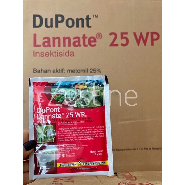 [Tani] Insektisida DuPont Lannate 25 WP 15gr Merah