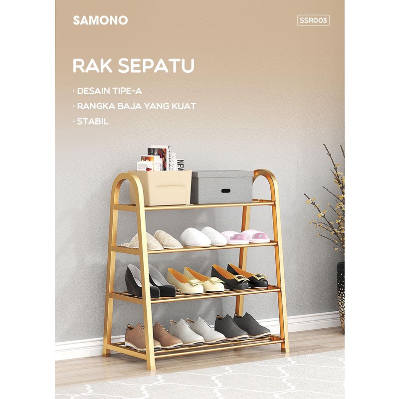 Jual Rak Sepatu Susun Samono Ssr Shopee Indonesia