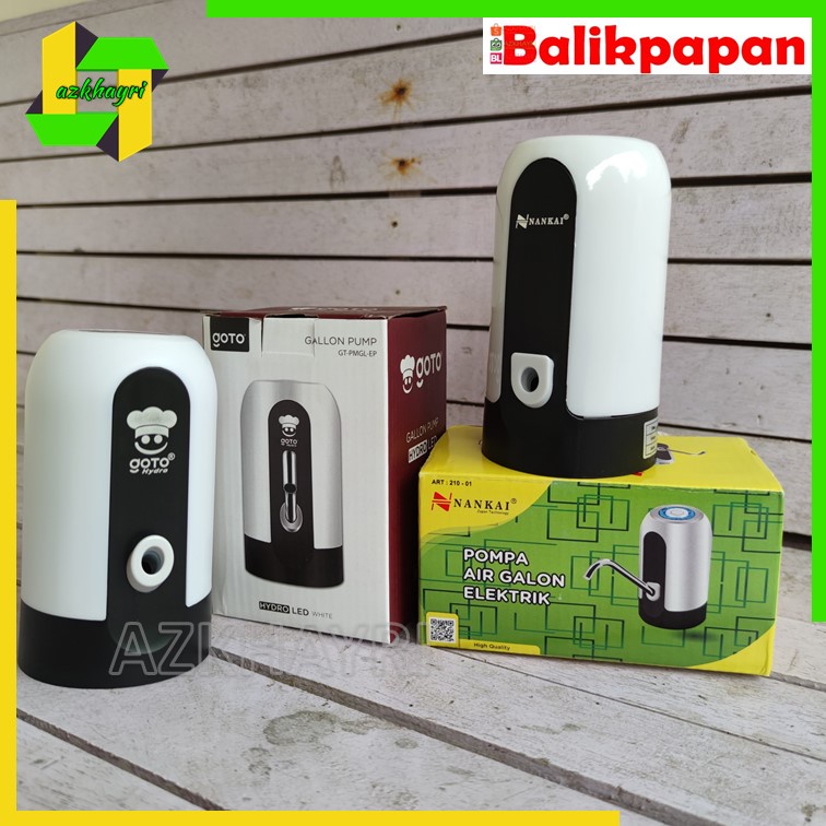 Pompa Galon Elektrik Dispenser Air Minum Recharge Nanki Goto