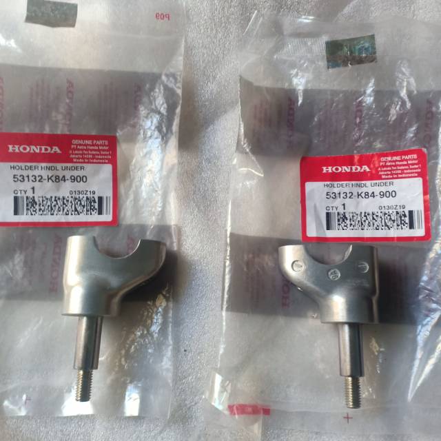 Dudukan stang raiser bawah crf 150 satu set original AHM