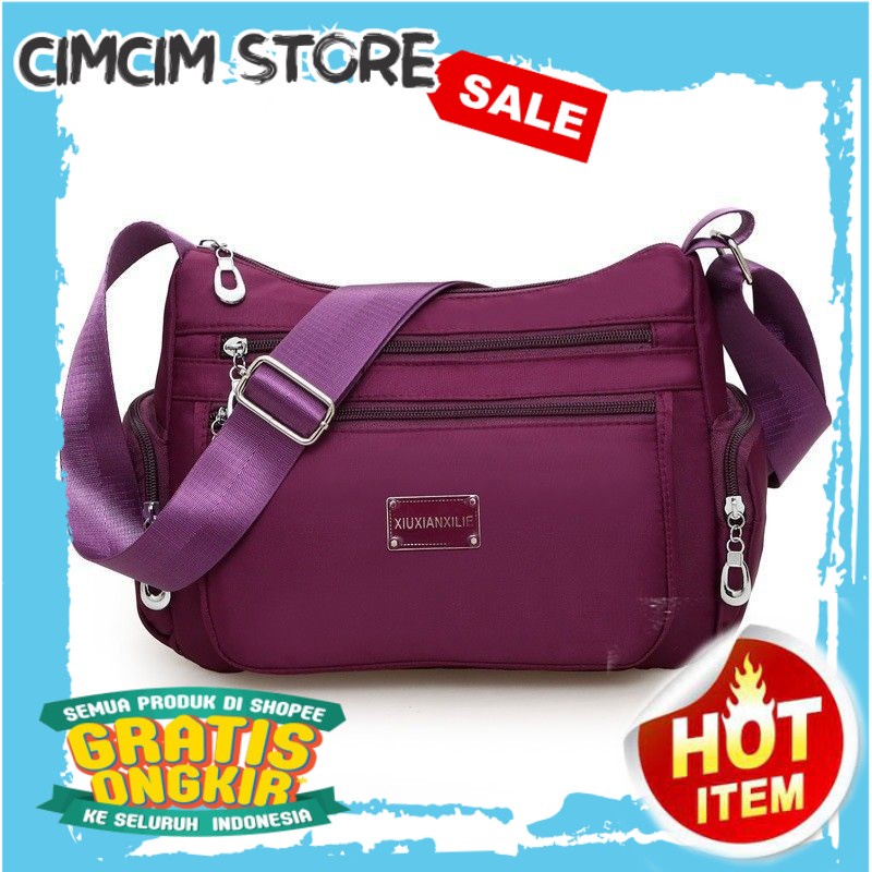 TAS SELEMPANG WANITA IMPORT TERMURAH / #BAYAR DITEMPAT (XIUXIANXILIE)TAS IMPORT SELEMPANG WANITA SHO