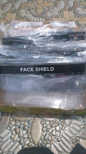 Faceshield Flip Bisa Buka Tutup/ Faceshield / Apd Tebal, Standart