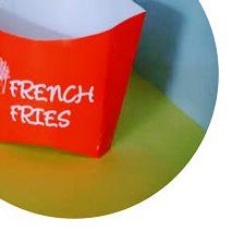 

♠ Box Kardus French Fries Kecil - Dus Kentang Goreng Kecil 50 pcs ❅