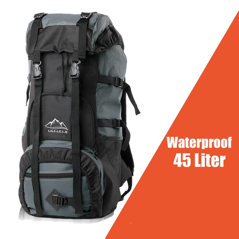Tas Gunung Ransel Carrier Kapasitas 45 Liter 100 % Ori Distro