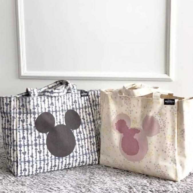 Tas Zara Mickey Mouse Disney Tie-Dye Tote Bag / Tas Tote Zara Mickey