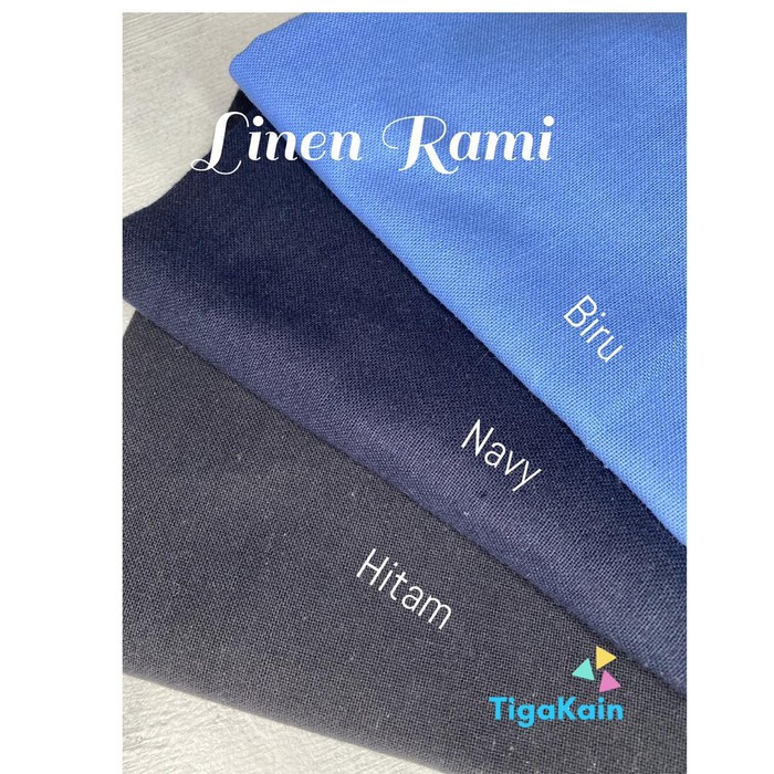 Murah 0 5 Meter Kain Linen Rami Bahan Katun Linen Terkeren Shopee Indonesia