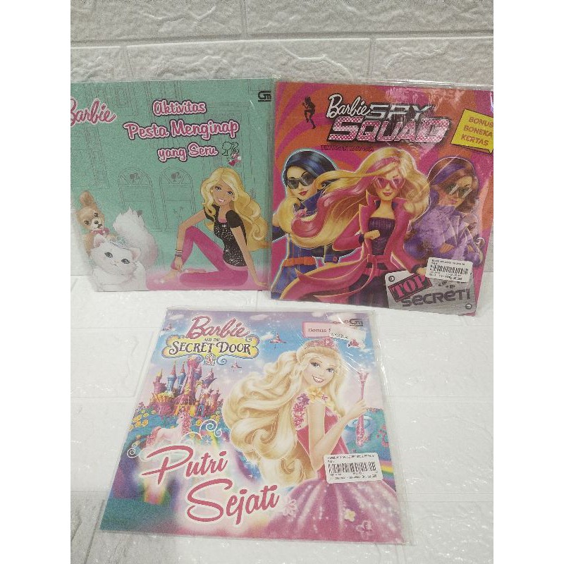 sale Barbie buku aktifitas
