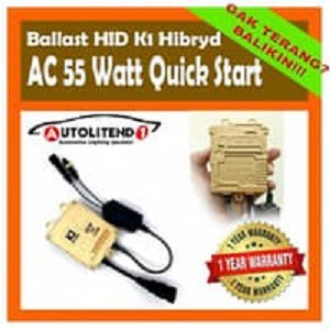 Ballast HID HIBRID K1 55W fast bright GAK BAGUS BALIKIN BERGARANSI pcs