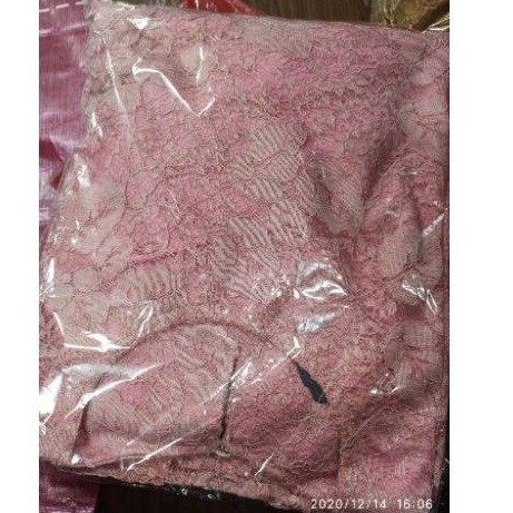 RZ - COD Set Kebaya JUMBO Ld 140cm ANDIEN SET by Zikra. Atasan brokat lapis furing dan rok plisket-5