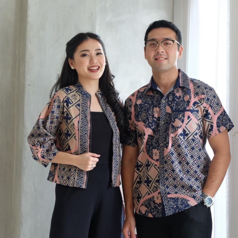 Couple Batik BNI Series/ Seragam Batik/ Baju Pasangan