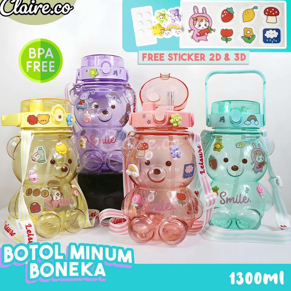 Y5U7 BOTOL BONEKA POLOS 1,5L / BOTOL MINUM POLOS BONEKA / BOTOL VIRAL TER Ready