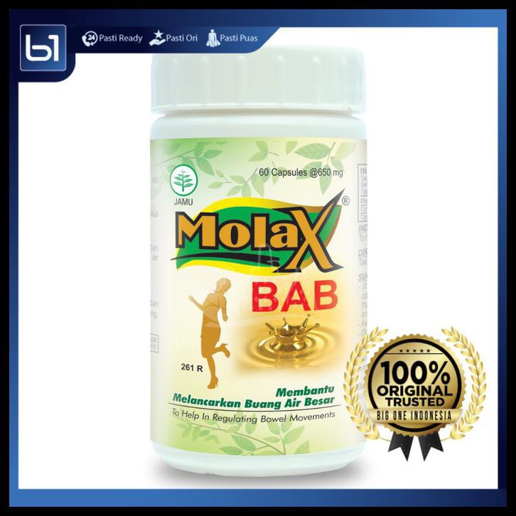 Molax Bab Borobudur Herbal, Jamu Lancar Bab, Sembelit Konstipasi