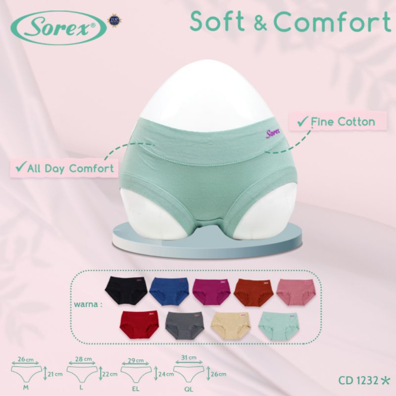 CD SOREX BAHAN KATUN 1232