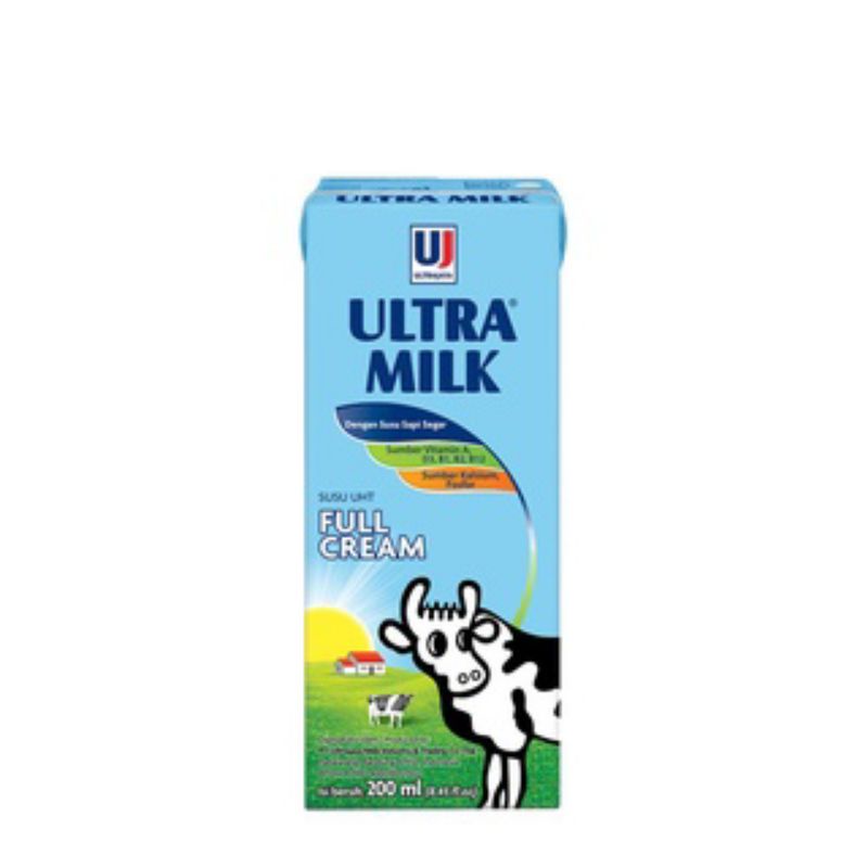 

ultra milk full crem 200ml