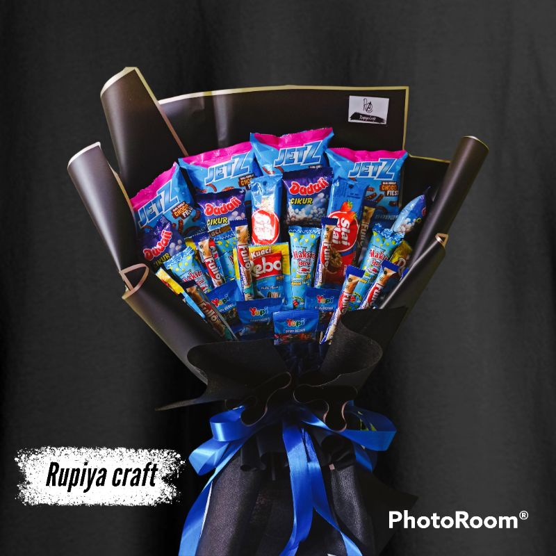 

BUKET SNACK MURAH/ SERBA BIRU