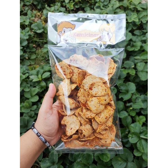 

1/4 kg Keripik Basreng Pedas Daun Jeruk Best Seller