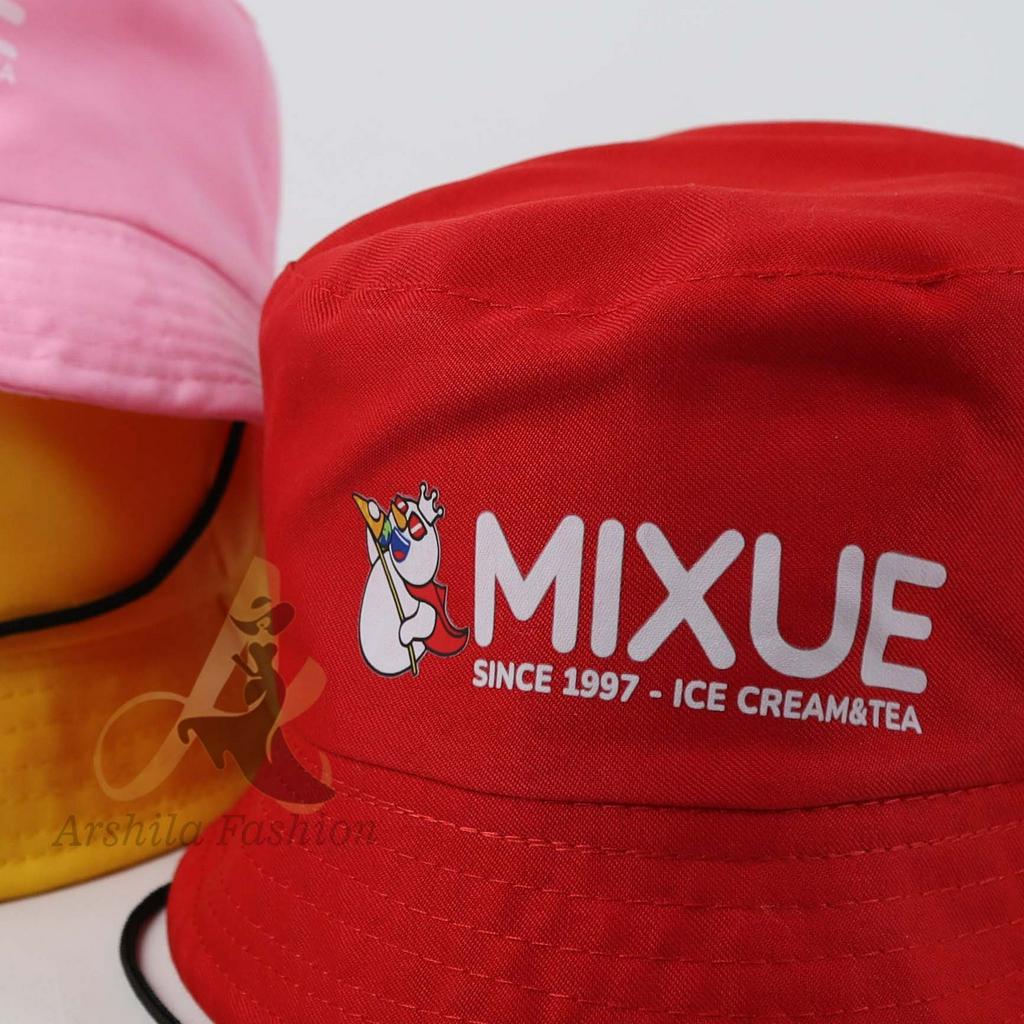 Topi bucket Anak Laki Laki Perempuan sablon Eskirm Mix-ue Mix004