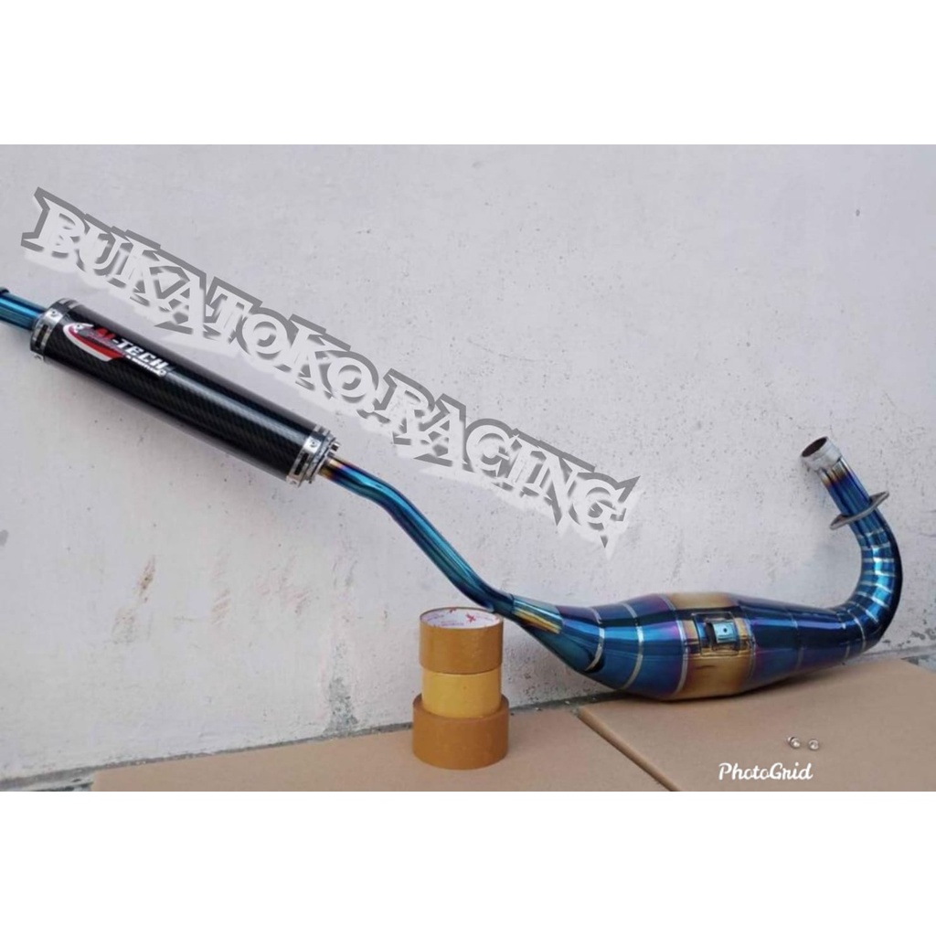 knalpot AITECH bluemoon ninja r ss rr krr type cobra